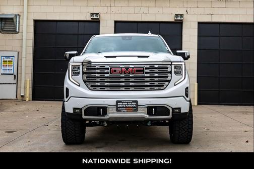 White Frost Tricoat 2025 GMC Sierra 1500 Denali