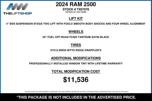 2024 RAM 2500 Longhorn