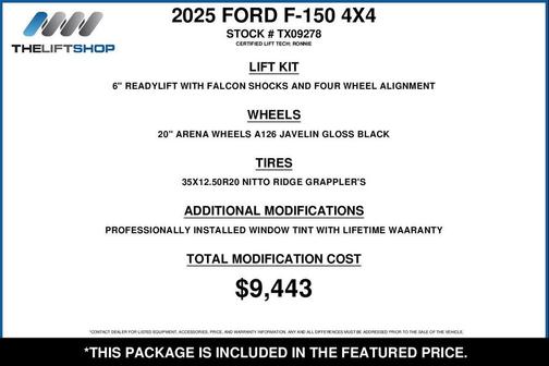 Carbonized Gray Metallic 2025 Ford F-150 Platinum