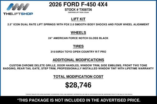 Glacier Gray Met Tri-Coat 2026 Ford F-450 King Ranch