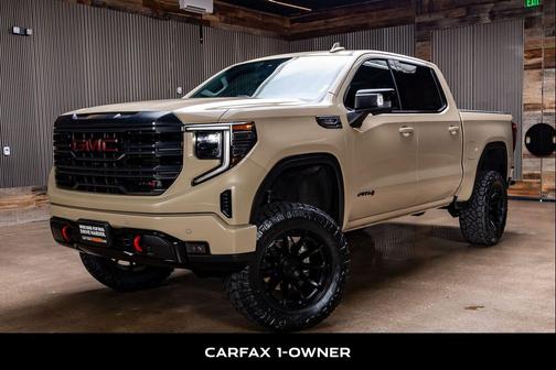 Desert Sand Metallic 2023 GMC Sierra 1500 AT4
