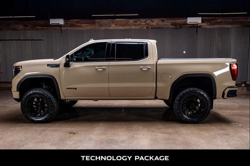 Desert Sand Metallic 2023 GMC Sierra 1500 AT4