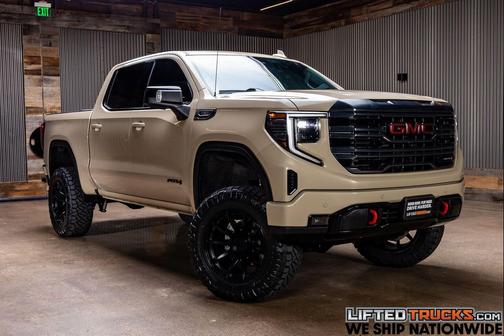 Desert Sand Metallic 2023 GMC Sierra 1500 AT4