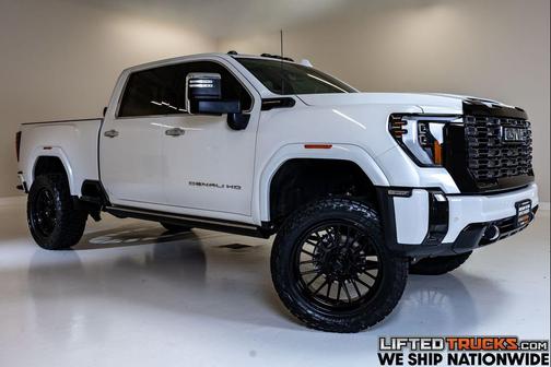 White Frost Tricoat 2025 GMC Sierra 2500 Denali Ultimate