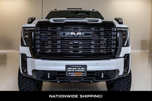 White Frost Tricoat 2025 GMC Sierra 2500 Denali Ultimate