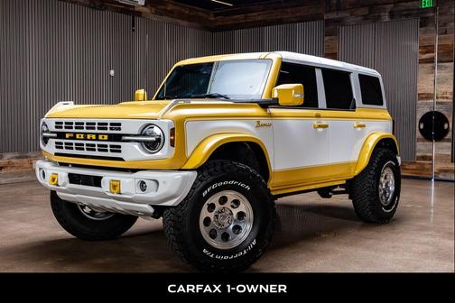 Yellowstone 2023 Ford Bronco Heritage Limited Edition