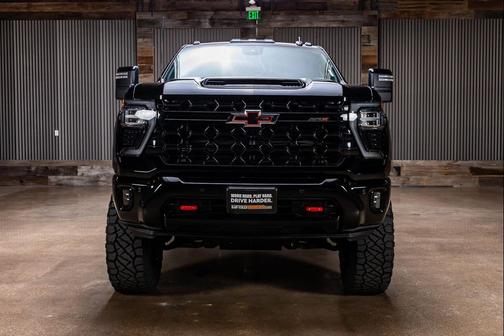 Black 2025 Chevrolet Silverado 2500 4WD Crew Cab Standard Bed ZR2