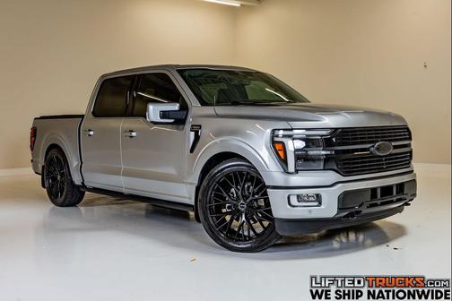 Iconic Silver Metallic 2025 Ford F-150 Platinum