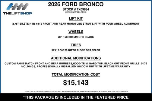 Desert Sand 2026 Ford Bronco Outer Banks