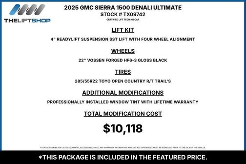 Downpour Metallic 2025 GMC Sierra 1500 Denali Ultimate
