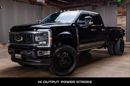 Agate Black Metallic 2024 Ford F-450 Platinum