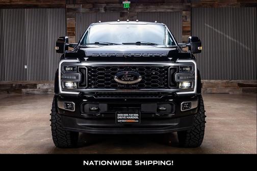 Agate Black Metallic 2024 Ford F-450 Platinum