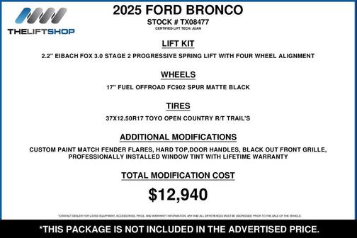 2025 Ford Bronco Badlands