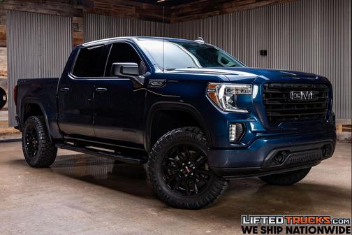 Pacific Blue Metallic 2020 GMC Sierra 1500 Elevation