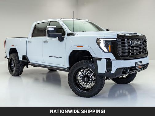 Glacier White Tricoat 2026 GMC Sierra 2500 Denali Ultimate