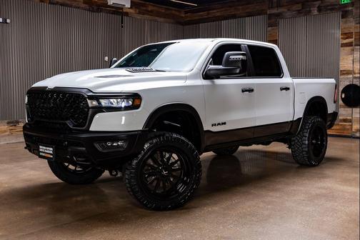 Bright White Clear Coat 2025 RAM 1500 Rebel