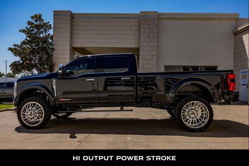 Agate Black Metallic 2025 Ford F-450 Platinum