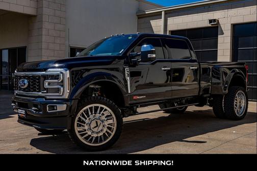 Agate Black Metallic 2025 Ford F-450 Platinum