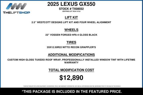 Nebula Gray Pearl 2025 Lexus GX 550 Luxury+