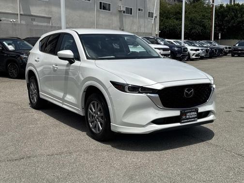 Rhodium White Metallic 2024 Mazda CX-5 2.5 S Select Package