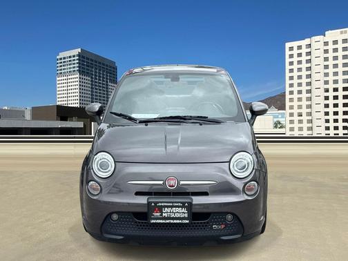 Gray 2018 FIAT 500e Battery Electric
