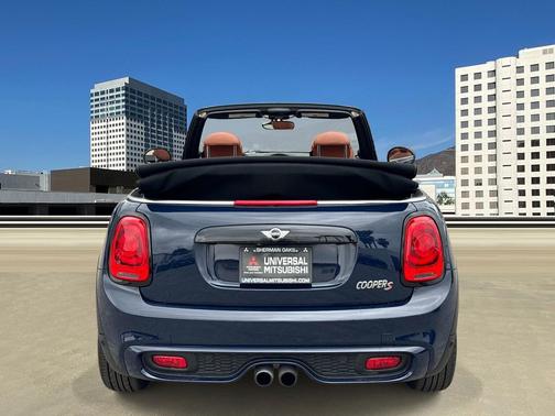 Blue 2017 MINI Convertible Cooper S