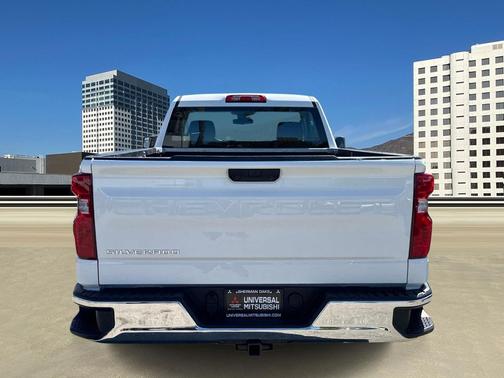 Summit White 2025 Chevrolet Silverado 1500 WT