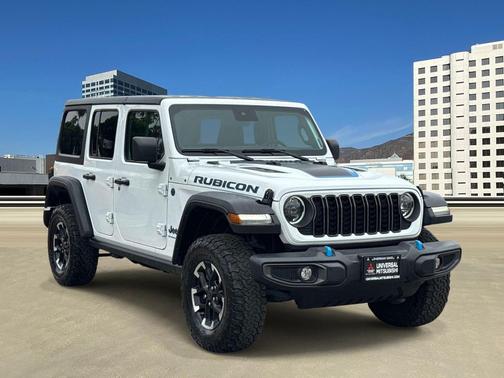 Bright White Clearcoat 2024 Jeep Wrangler 4xe Rubicon