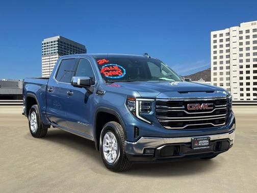 Downpour Metallic 2024 GMC Sierra 1500 SLT