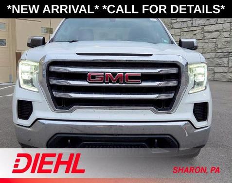 Summit White 2019 GMC Sierra 1500 SLE