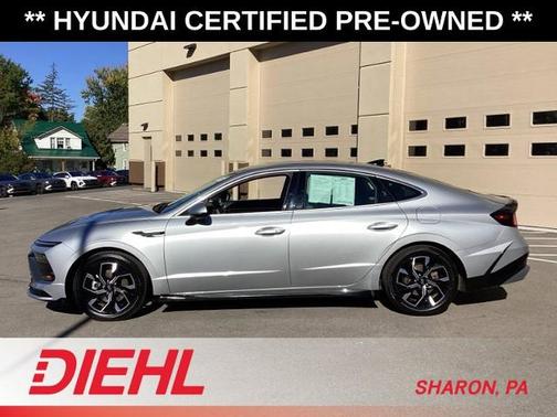 Silver 2024 Hyundai SONATA SEL