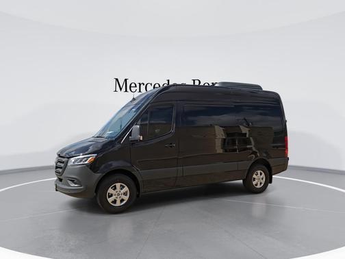 Black 2026 Mercedes-Benz Sprinter 2500 144 WB Standard Roof Passenger