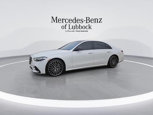 MANUFAKTUR Moonlight White Metallic 2024 Mercedes-Benz S-Class S 580 4MATIC