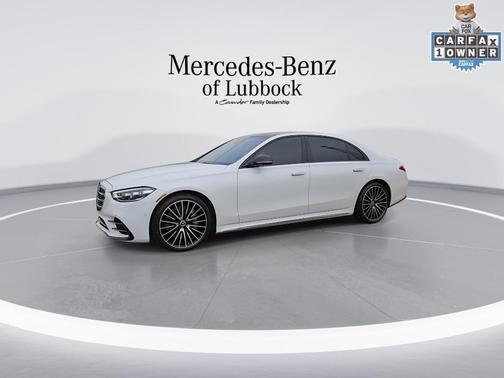 MANUFAKTUR Moonlight White Metallic 2024 Mercedes-Benz S-Class S 580 4MATIC