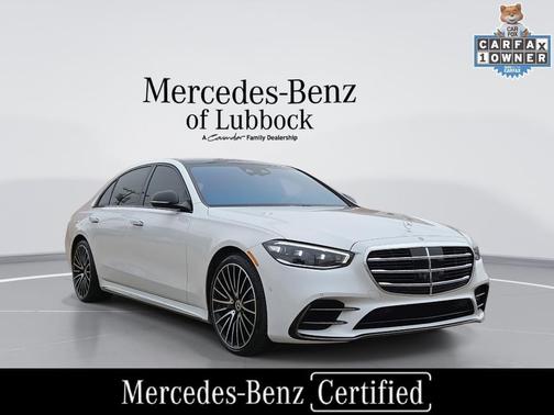 MANUFAKTUR Moonlight White Metallic 2024 Mercedes-Benz S-Class S 580 4MATIC