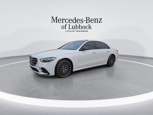 MANUFAKTUR Moonlight White Metallic 2024 Mercedes-Benz S-Class S 580 4MATIC