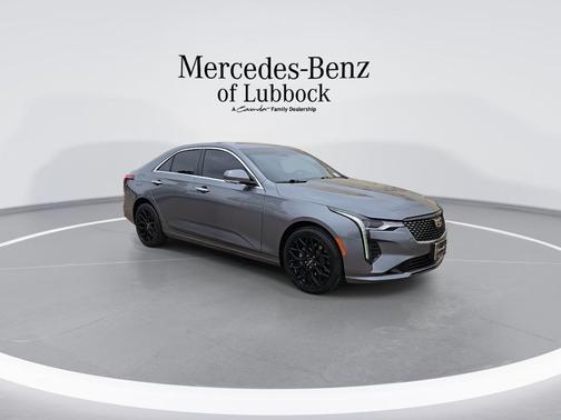 Satin Steel 2021 Cadillac CT4 Premium Luxury