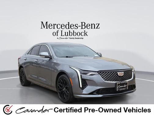 Satin Steel 2021 Cadillac CT4 Premium Luxury