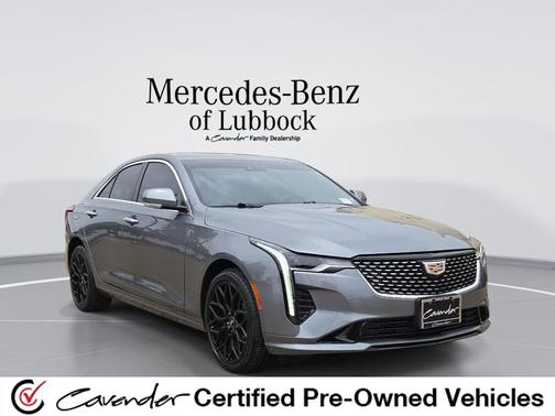 Satin Steel 2021 Cadillac CT4 Premium Luxury