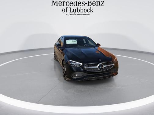 Black 2025 Mercedes-Benz C-Class C 300