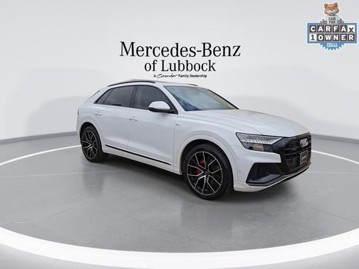 Carrara White 2020 Audi Q8 55 Prestige