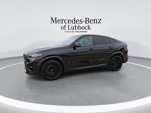 Black Sapphire Metallic 2024 BMW X6 M Base