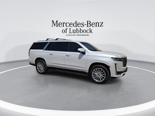 Crystal White Tri-Coat 2022 Cadillac Escalade ESV Premium Luxury