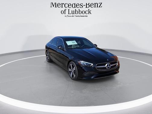 Black 2025 Mercedes-Benz C-Class C 300