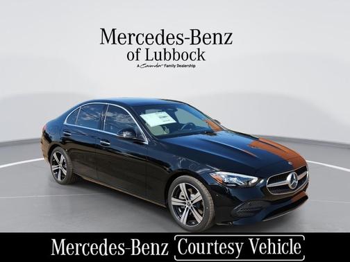 Black 2025 Mercedes-Benz C-Class C 300