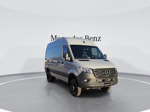 Silver Gray 2026 Mercedes-Benz Sprinter 3500XD Standard Roof