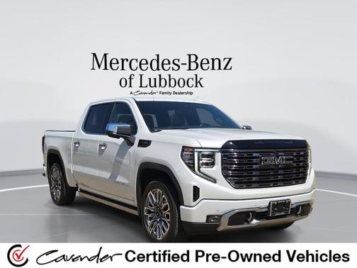 White Frost Tri-Coat 2025 GMC Sierra 1500 Denali Ultimate