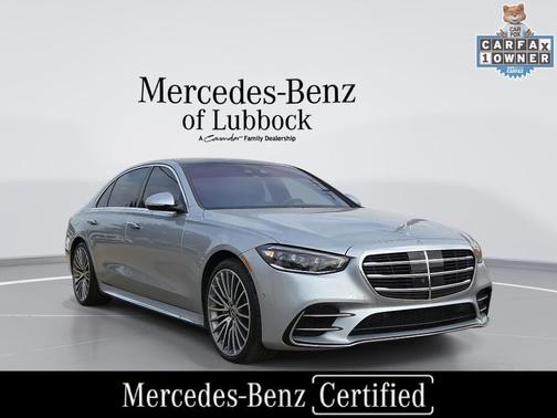 Cirrus Silver Metallic 2024 Mercedes-Benz S-Class S 580 4MATIC