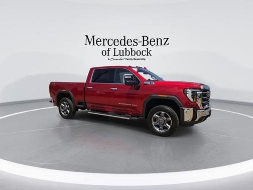 Volcanic Red 2025 GMC Sierra 2500 SLT