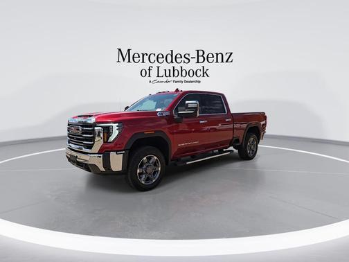 Volcanic Red 2025 GMC Sierra 2500 SLT